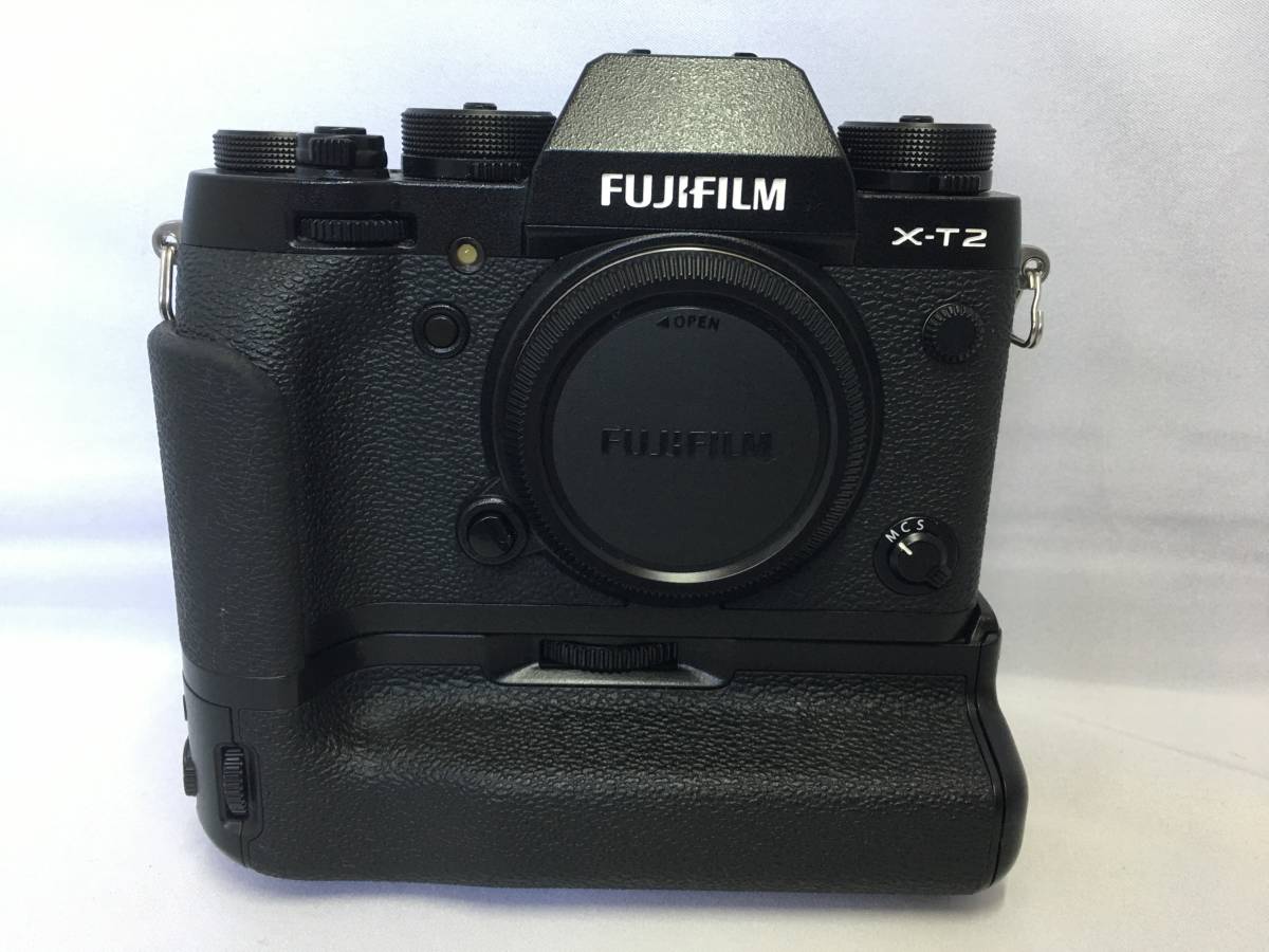 専門 買取 惜譲・美品：FUJIFILM 富士フイルム X-T2ボディ＋縦位置