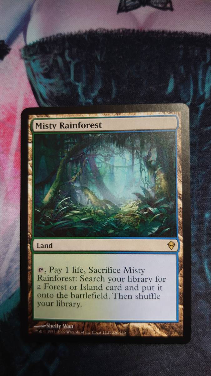 MTG 霧深い雨林/Misty Rainforest ZEN 英語版 B MTG Rainforest 土地R