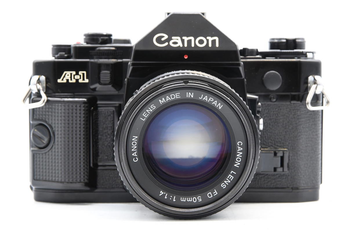 ◇ Canon キャノン A-1 / CANON LENS NEW FD 50mm F1.4 フィルムカメラ