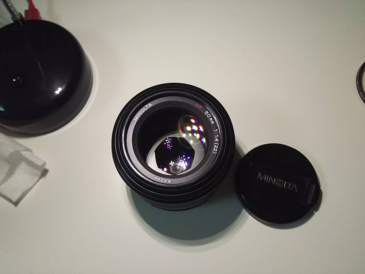 MINOLTA α-A 50mm F1.4 旧型 【公式通販】