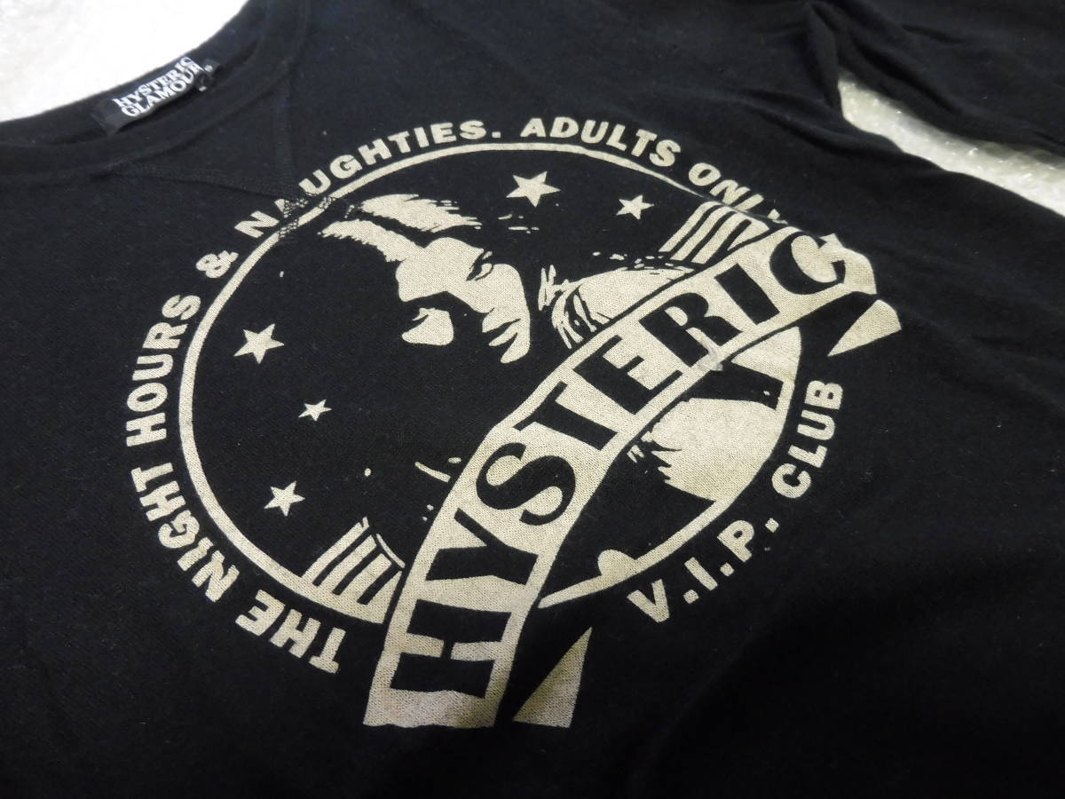 HYSTERIC GLAMOUR ヒステリックグラマー ガールプリント ロンT HYSTERIC GLAMOUR ヒステリックグラマー ガールプリント 長袖Tシャツ