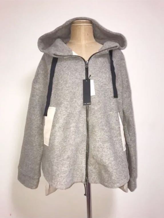 スコットクラブ SCOTCLUB 新品タグ付き （杢 ジップデザイン箔ロゴ