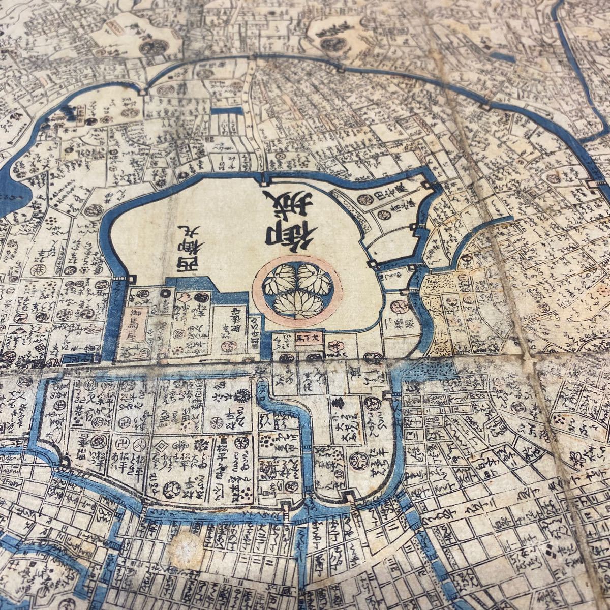 江戸 地図/古地図/文政九年 丙戌孟冬 東都書林 浅草新寺町 慶元堂