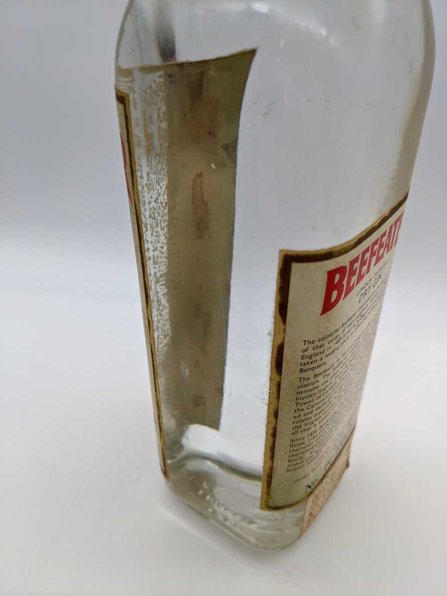 古酒 ドライ・ジン BEEFEATER 47度 760ml 従価 サントリー 輸入品 ☆未開封 ☆送料無料 BEEFEATER 従価 古酒 - 750ml GIN&frasl;ドライ・ジン&frasl;760ml