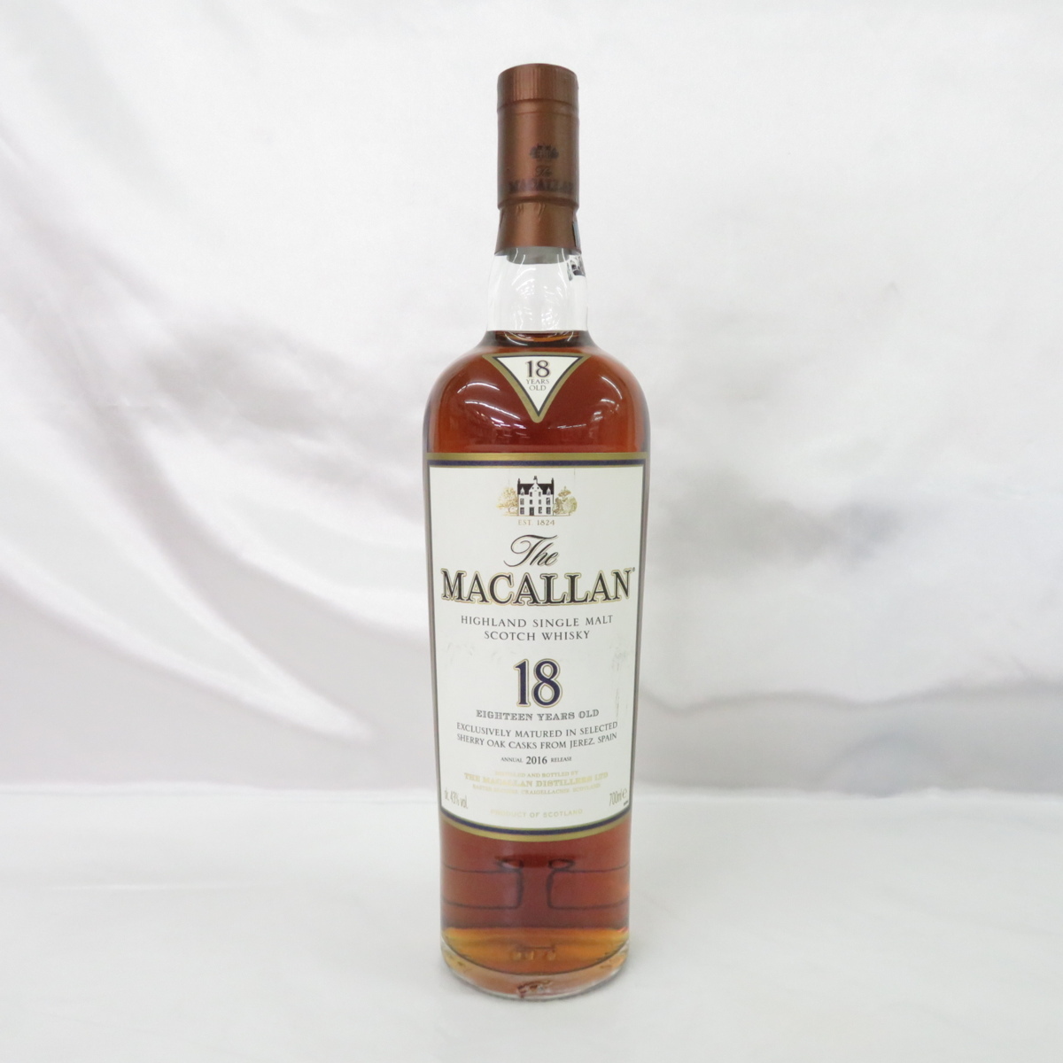 未開栓】The MACALLAN ザ・マッカラン 18年 2016 シェリーオークカスク