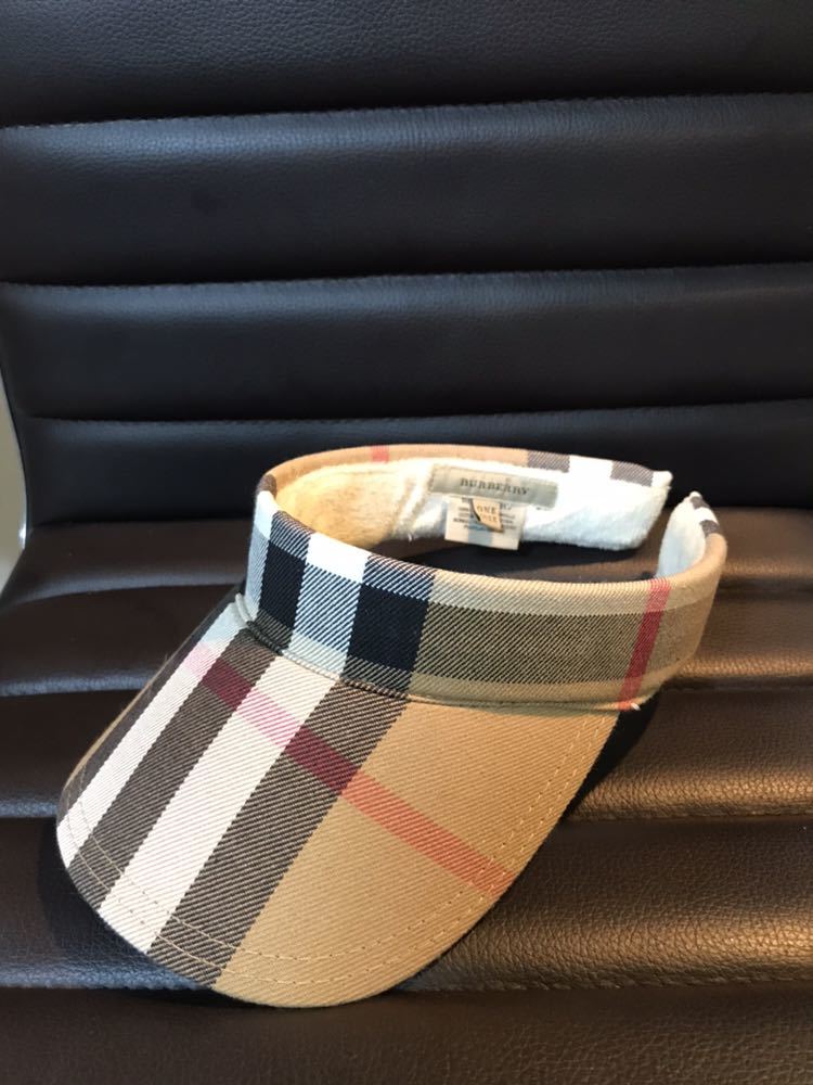 バーバリー Burberry サンバイザー ゴルフ ノヴァチェック 帽子