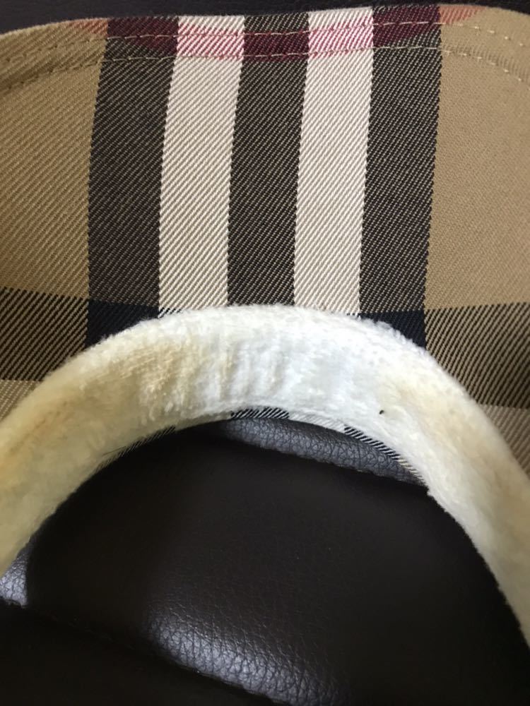 バーバリー Burberry サンバイザー ゴルフ ノヴァチェック 帽子