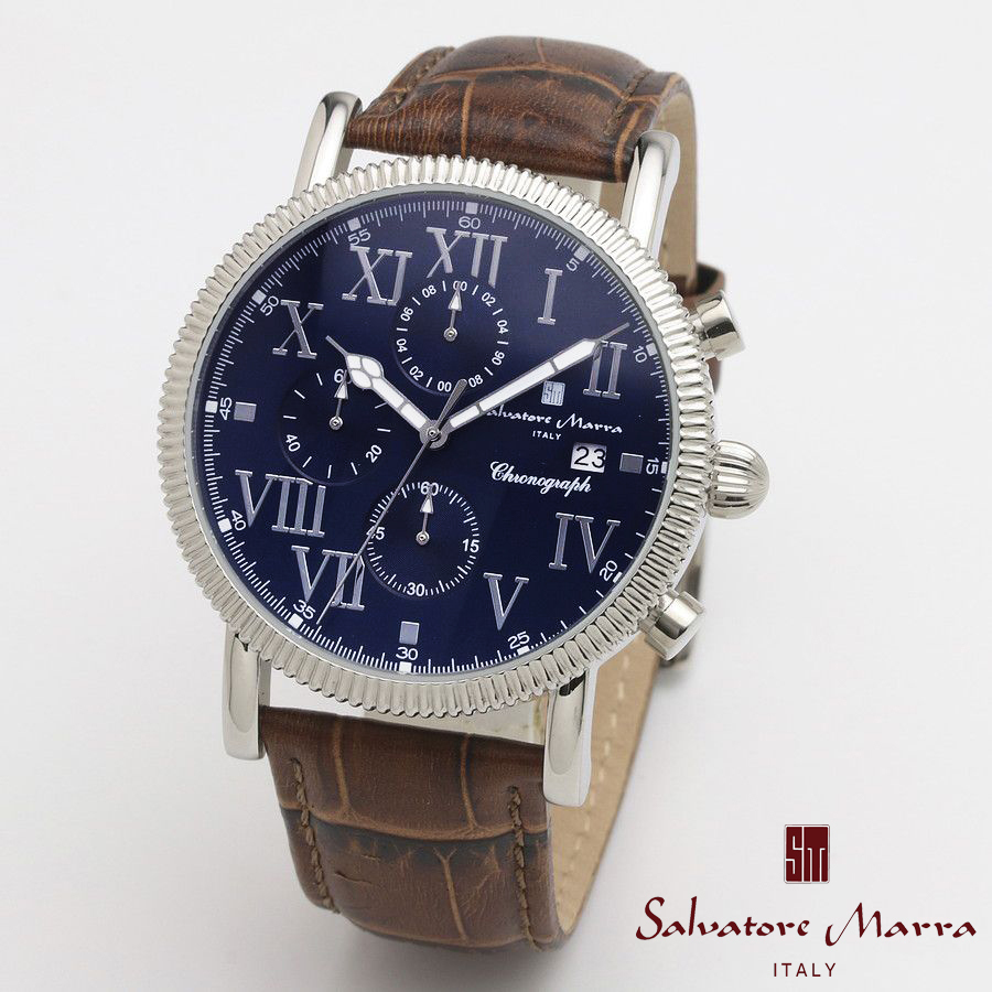 最新作新品正規サルバトーレマーラSalvatore Marraローマ数字クロノ 