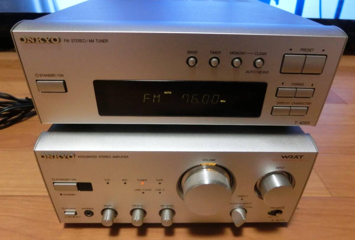 オーディオ機器 ONKYO A-905TX プリメインアンプ インテック205