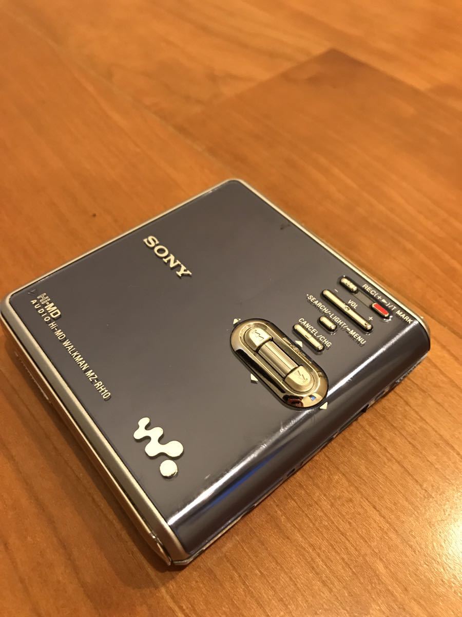 SONY ソニー WALKMAN Hi-MD MZ-RH10