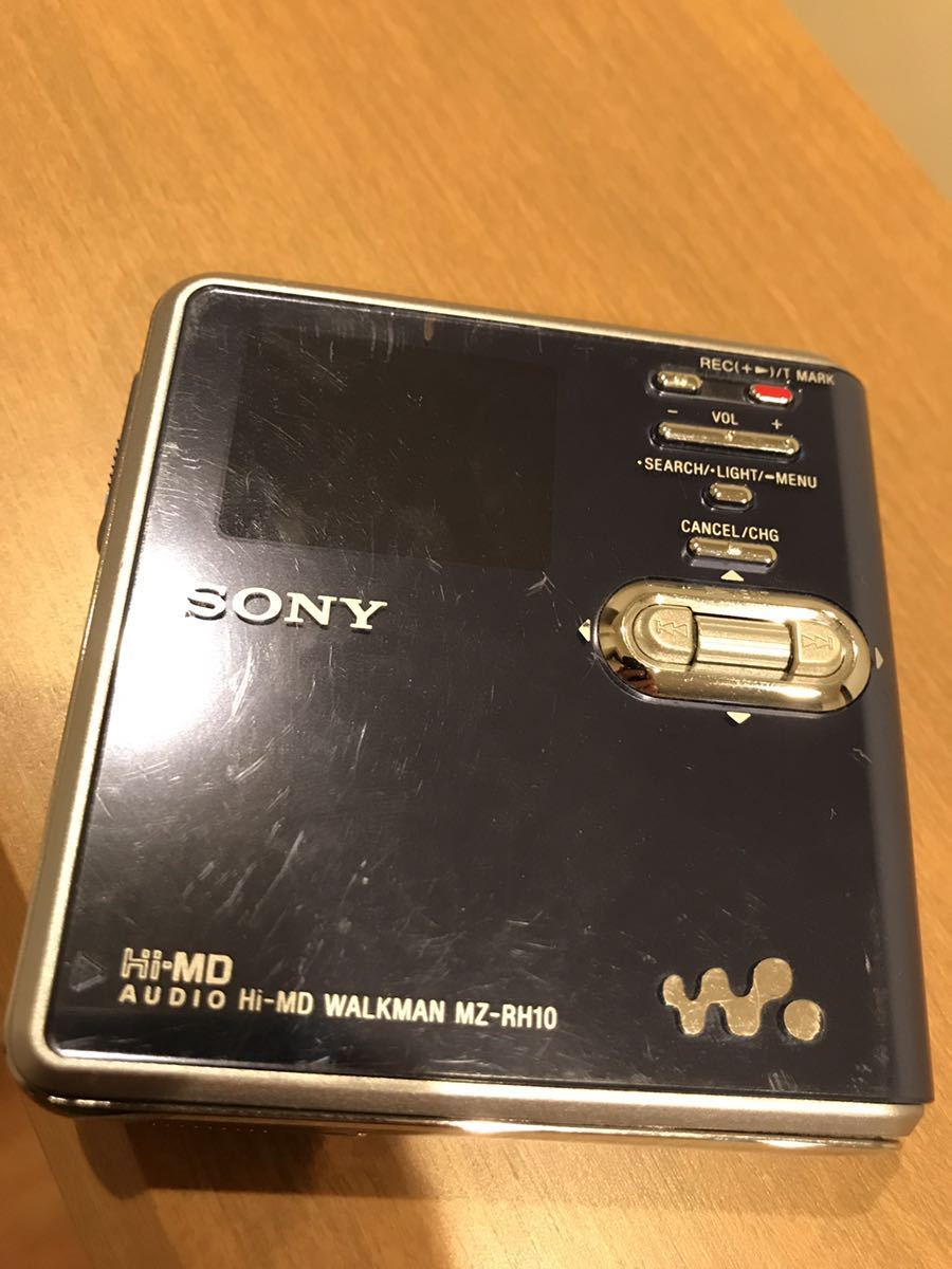 SONY ソニー WALKMAN Hi-MD MZ-RH10