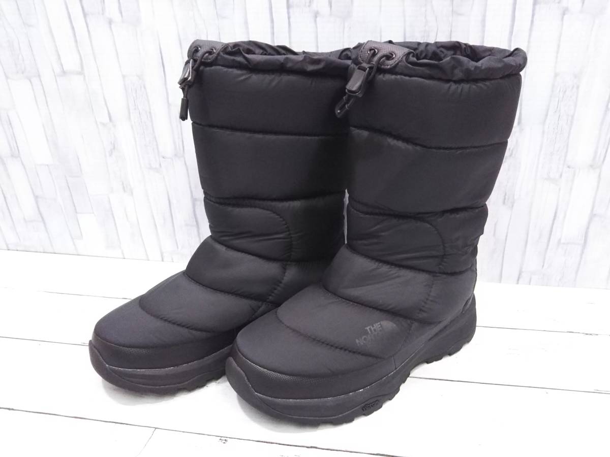 【最安値，格安】 THE NORTH FACE ザ ノースフェイス ウィンターブーツ スノーブーツ Nuptse Bootie 9041729N3X アウトドア サイズ 24cm ブラック 冬(スノーブーツ)｜売買されたオークション情報、yahooの商品情報をアーカ スノーブーツ
