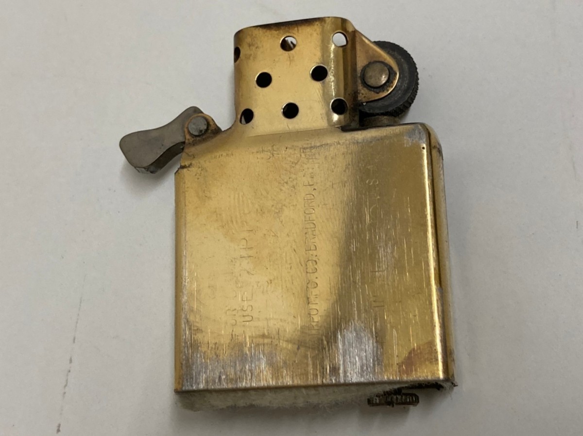 ジッポ ZIPPO オイルライター 14金無垢 Yahoo!オークション 14KT Zippo 