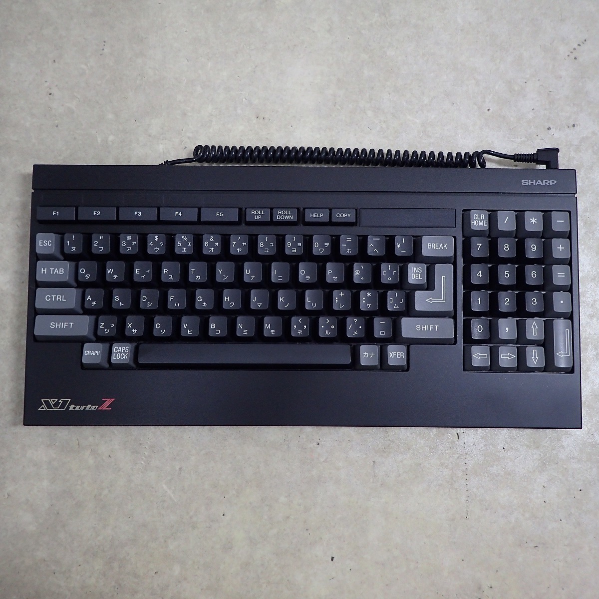 PC周辺機器 シャープ X1turbo 純正キーボード DSETK0011CE00 ジャンク