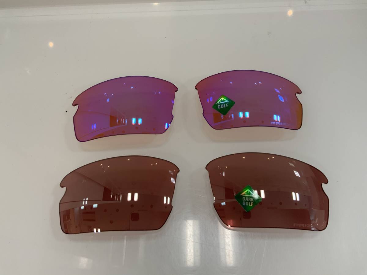 全国無料，100%新品 OAKLEY FLAK2.0 A PRIZM GOLF交換レンズ2色セット PRIZM BLACK DARK GOLF/PRIZM GOLF 品番OO9271用 オークリー(セル、プラスチックフレーム)｜売買されたオークション情報、yahooの商品情報をアーカイブ公開 - オ セル、プラスチックフレーム