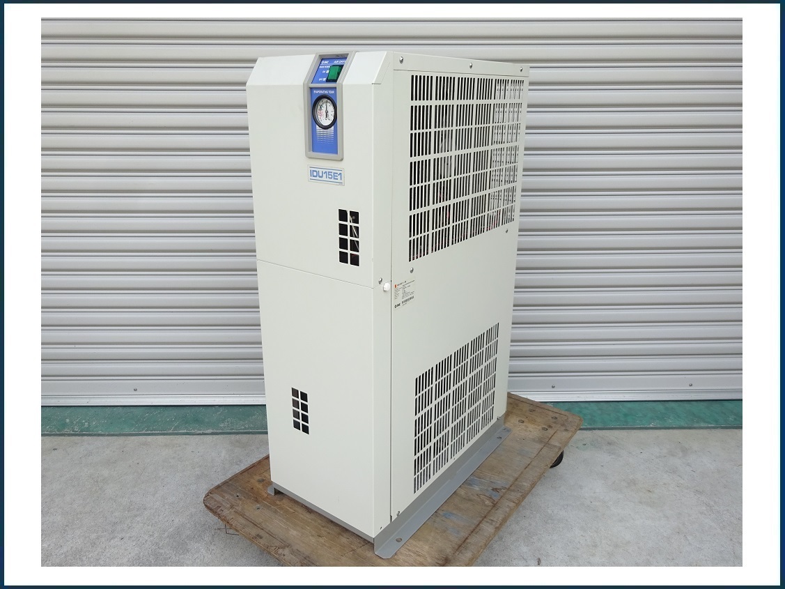 冷凍式エアドライヤ 使用冷媒 株式会社 ｜SMC WEBカタログ | IDU15E1-20 R134a（HFC）高温入気 高温入気 R134a（HFC）高温入 IDFシリーズ 通販モノタロウ SMC IDF15E IDU3E-15E1 IDU15E1-20-K