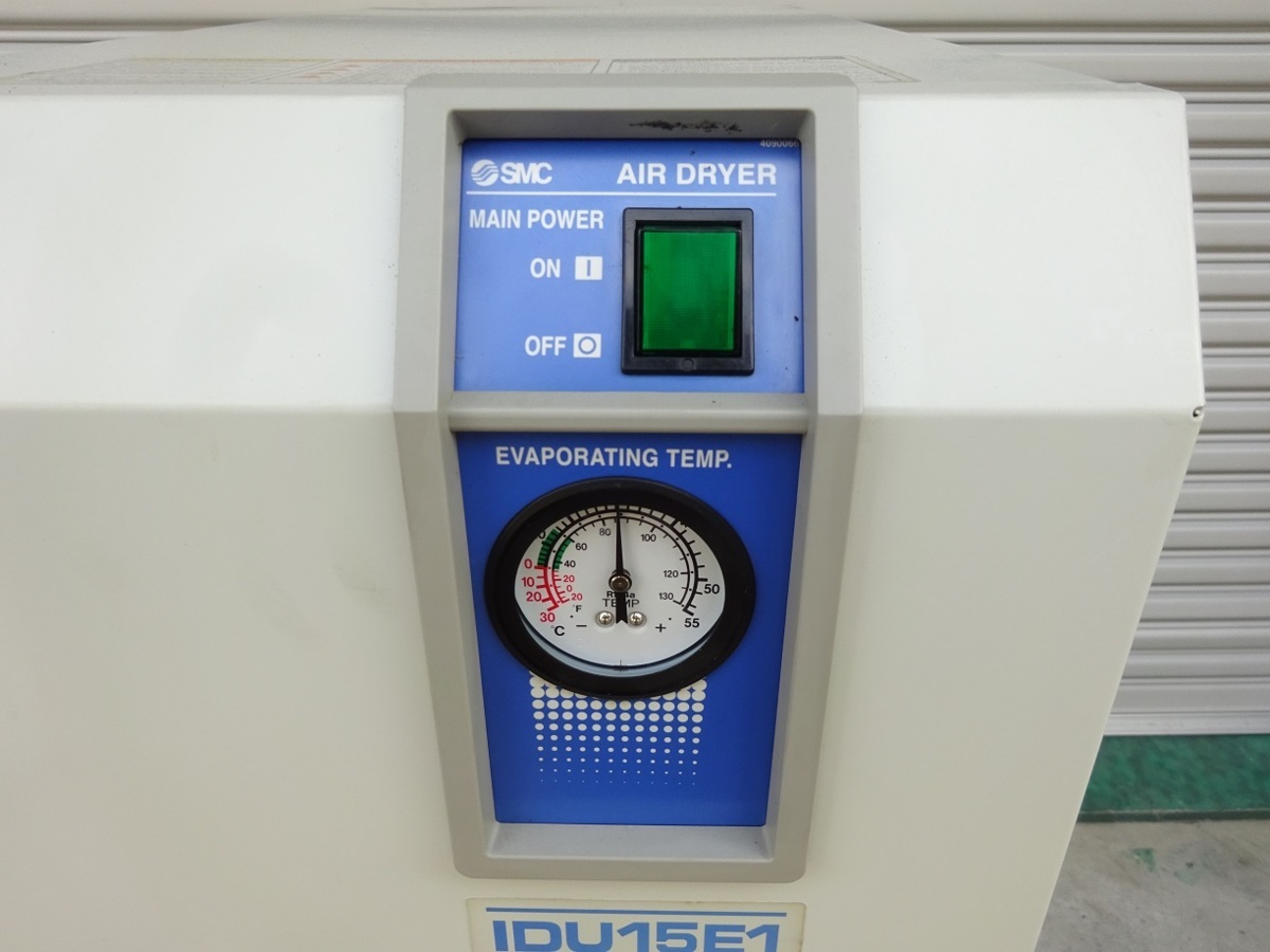 冷凍式エアドライヤ 使用冷媒 株式会社 ｜SMC WEBカタログ | IDU15E1-20 R134a（HFC）高温入気 高温入気 R134a（HFC）高温入 IDFシリーズ 通販モノタロウ SMC IDF15E IDU3E-15E1 IDU15E1-20-K