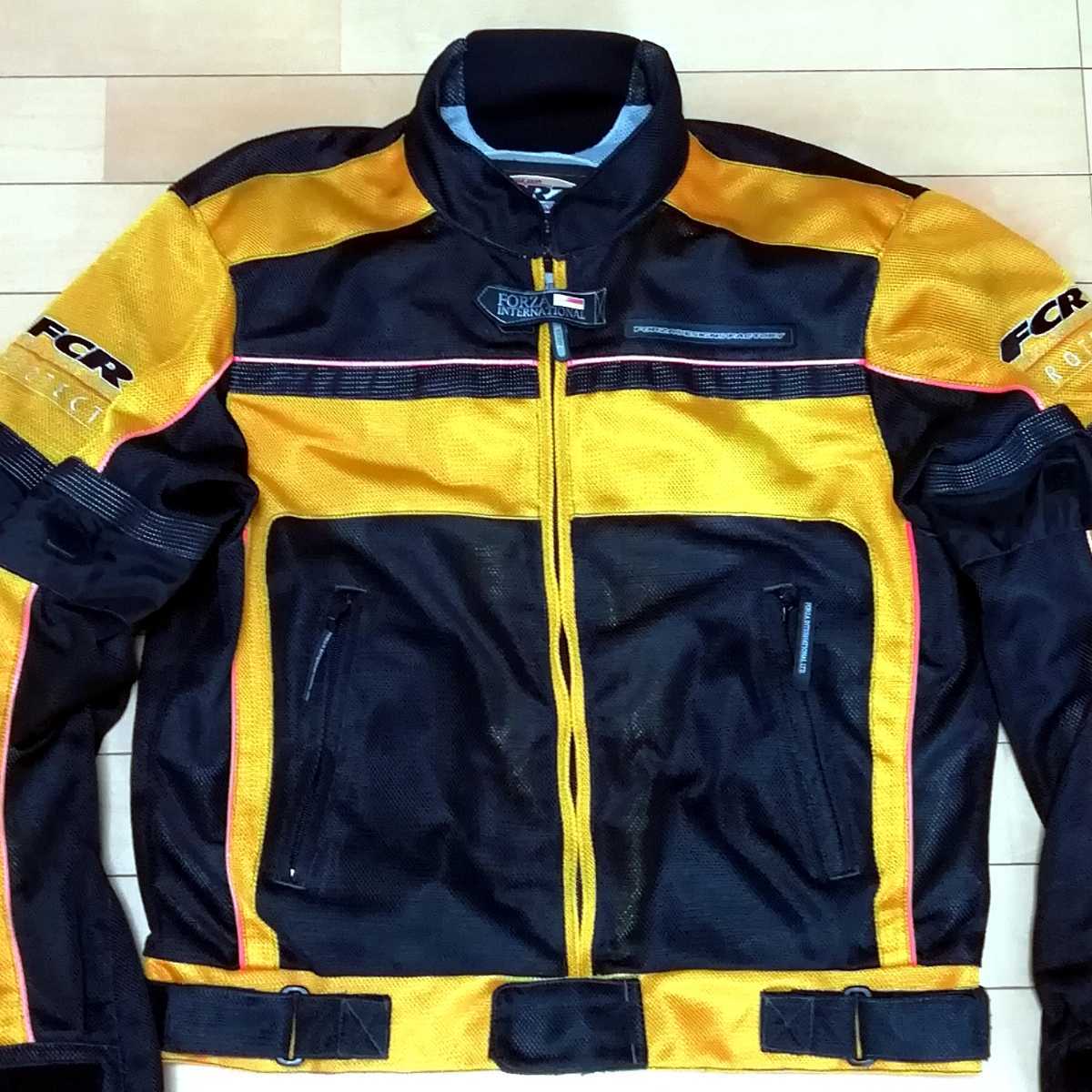 FORZA バイクウェア ライダース パンチレザー ×メッシュ フォルツァ 