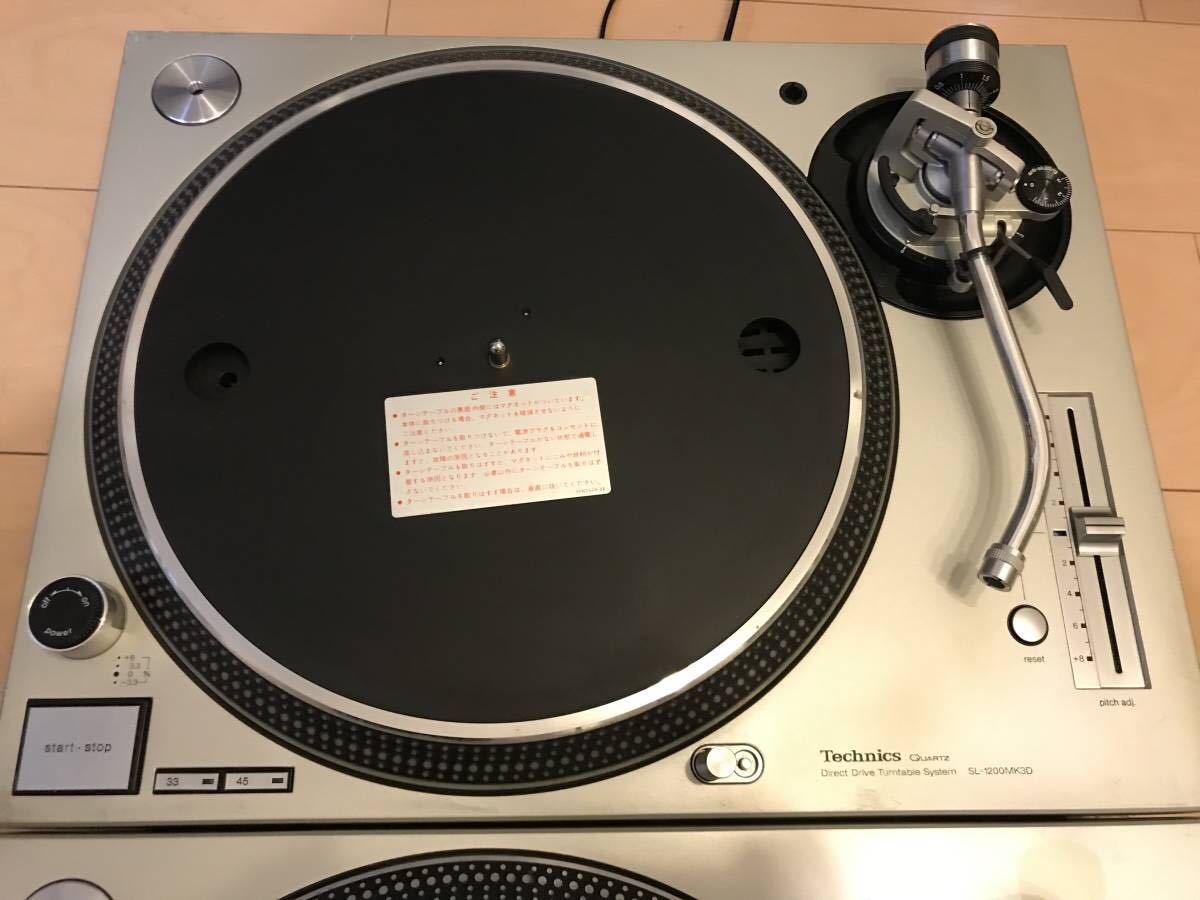 テクニクス SL-1200 MK3D カスタム 2台セット Technics ターン