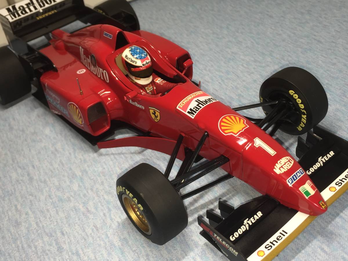ミニチャンプス 1/18 フェラーリ F310 1996年 シューマッハ マルボロ