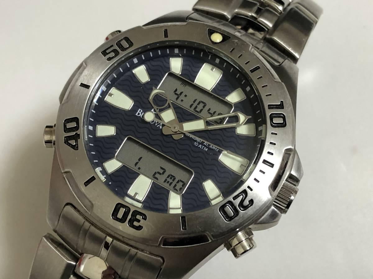 BULOVA ブローバ - Yahoo!オークション #3423 BVS203 ハイブリットダイ 