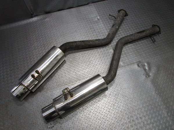 社外 JZS161 16 アリスト ステンレス 砲弾型 左右出し マフラー
