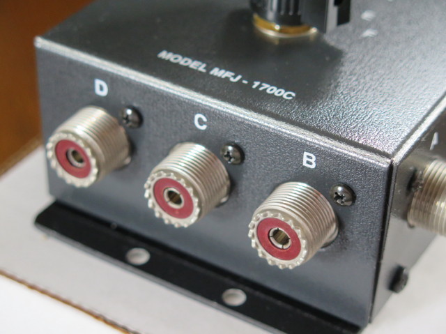 MFJ-1700C 同軸切替器 6×6 MFJ-1700C MFJ 同軸切替器 しん MFJ-
