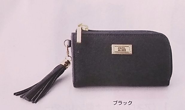 セシルマクビー Cecil Mcbee ファスナー付 キーケース カラー ブラック その他 売買されたオークション情報 Yahooの商品情報をアーカイブ公開 オークファン Aucfan Com