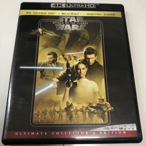 スター・ウォーズEP2／クローンの攻撃 (4K UHD/Blu-ray) 海外版 中古 