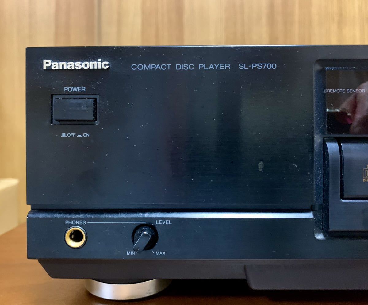 ☆ Panasonic SL-PS700 CDプレーヤー 完動品！代替リモコンあり SL