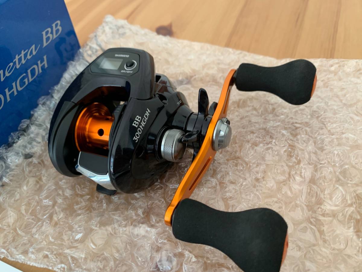 新作入荷，SALE 〇 シマノ バルケッタ 300HGDH 右ハンドル カウンター付船リール〇SHIMANO(シマノ)｜売買されたオークション情報、yahooの商品情報をアーカイブ公開 - オークファン 手動