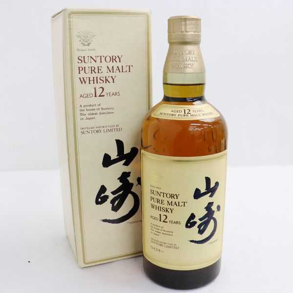 <旧ボトル 750ml>SUNTORY 山崎 12年 箱付き ☆SUNTORY（サントリー）山崎 12年 旧ボトル 43％ 750ml G20H180052