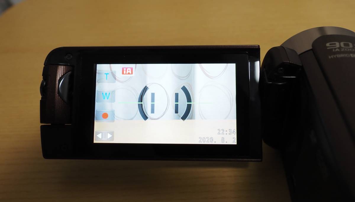 Panasonic ビデオカメラ HC-W585M ブラウン ケース付【5年保証残あり
