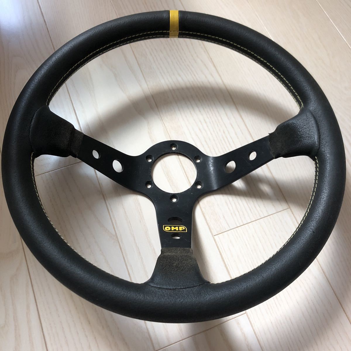 ステアリング OMP ハンドル 35Φ ディープコーン omp WRC（ブラック 35 