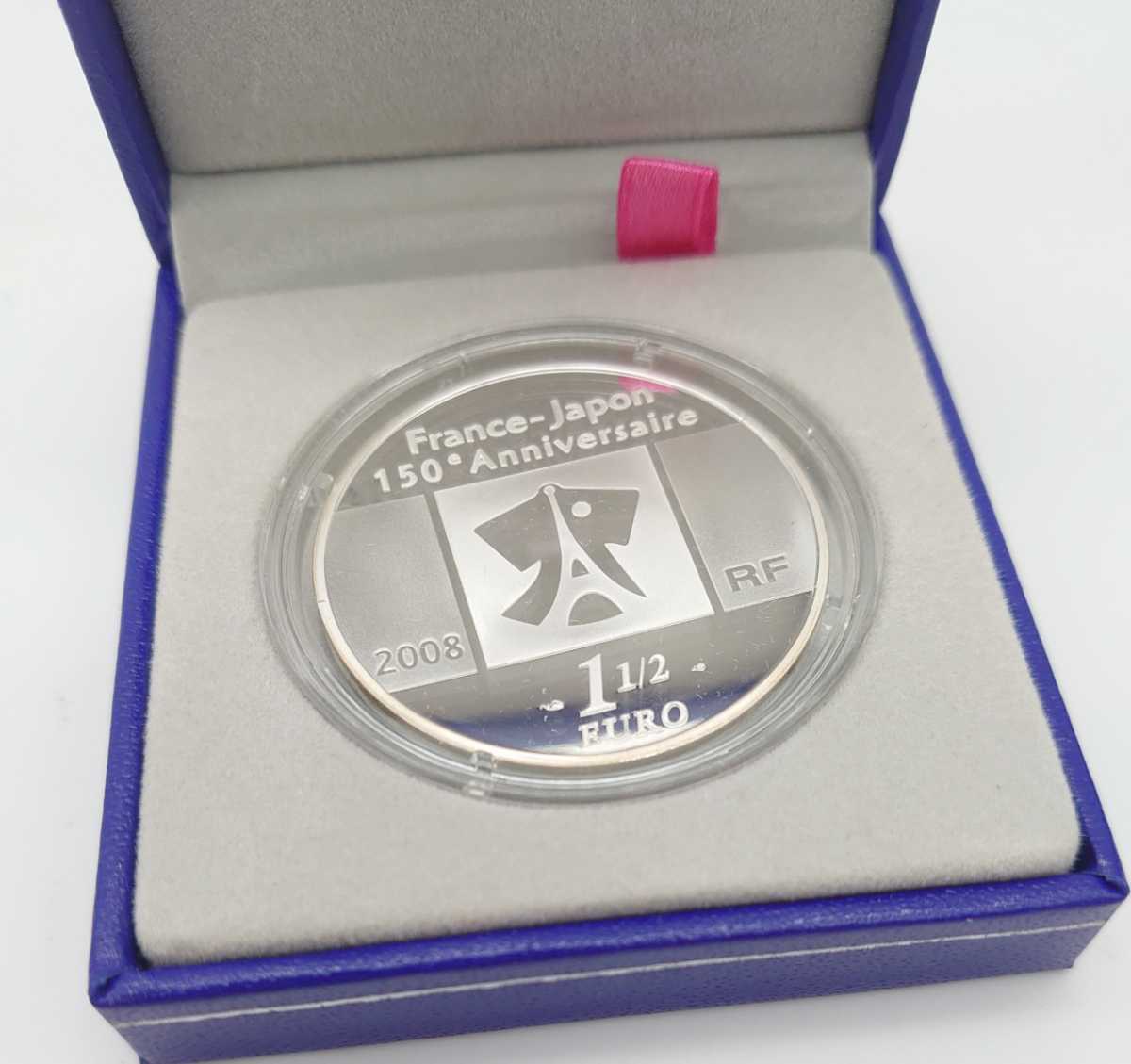 日仏交流150周年 プルーフ貨幣セット（平成20年 0 フランス 2008
