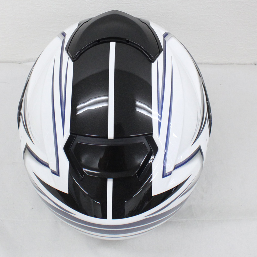 極美品 SHOEI GT-Air EXPANSE サイズS 白銀青黒 中古美品】SHOEI ショウエイ GT-Air EXPANSE エクスパンス フル
