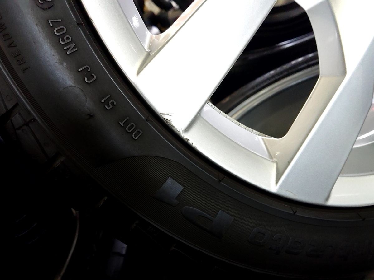 中古セット☆VWゴルフ7後期純正☆225/45R17☆ゴルフ5/ゴルフ6 