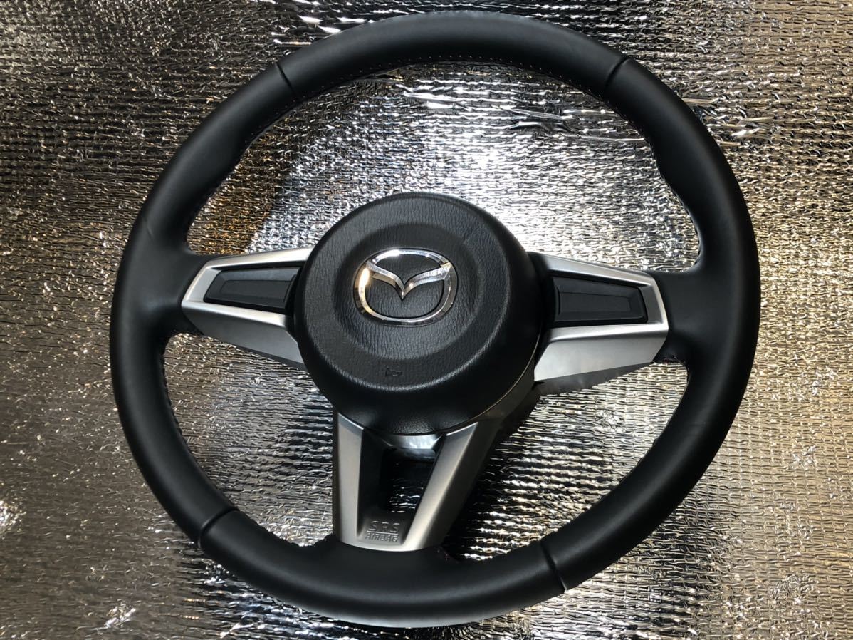美品☆MAZDAマツダ☆ロードスター ND系 ND5RC NR-A 純正ステアリング