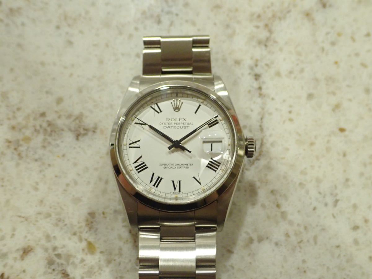 Rolex ROLEX ロレックス Ref.16000 デイトジャスト バックリーダイヤル 