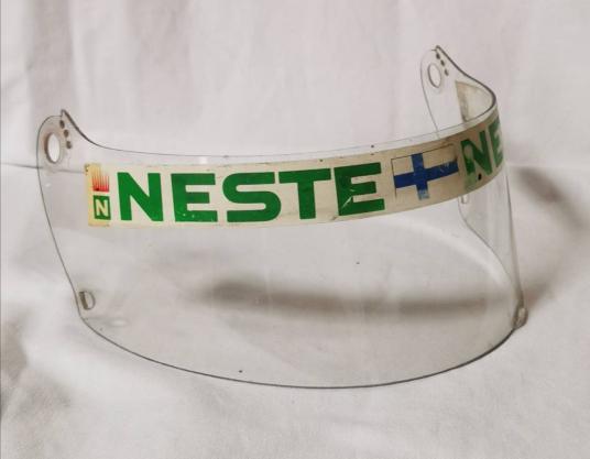  激レア ケケ ロズベルグ 使用済み バイザー 1985年 ウイリアムズF1チーム(F1)｜売買されたオークション情報、yahooの商品情報をアーカイブ公開 - オークファン F1