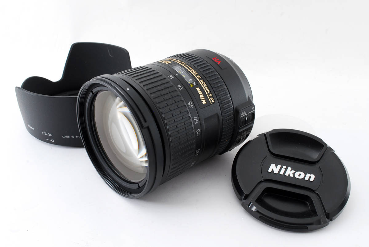  Nikon ニコン AF-S DX NIKKOR 18-200mm F3.5-5.6 G ED VR 難アリ(ニコン)｜売買されたオークション情報、yahooの商品情報をアーカイブ公開 - オークファン ニコン