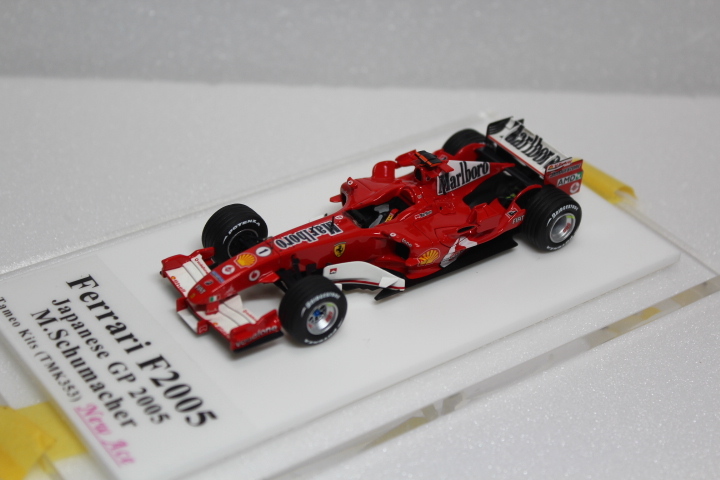  NEW ACE Tameo Ferrari F2005 Japanese GP 2005 M.Shumacher ミハイル シューマッハ タメオ フェラーリ(BBR)｜売買されたオークション情報、yahooの商品情報をアーカイブ公開 - オークファン BBR