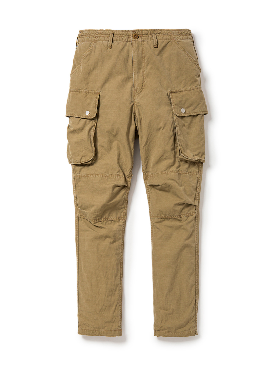 nonnative COMMANDER 6P TROUSERS RELAXED FIT COTTON RIPSTOP (BEIGE:2)
