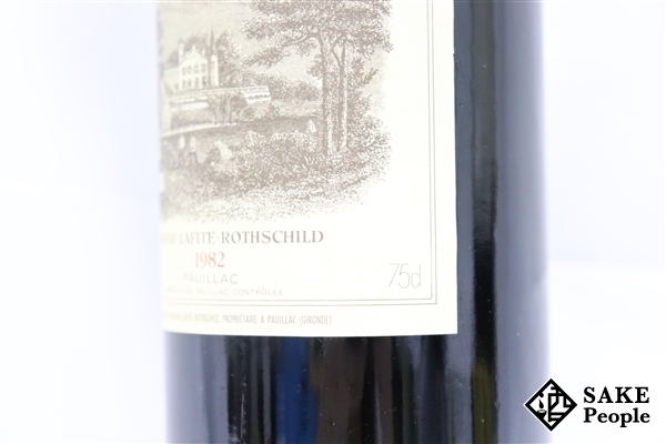 【人気SALE，品質保証】 ■注目! シャトー ラフィット ロートシルト 1982 750ml 15％未満 フランス ボルドー 赤
