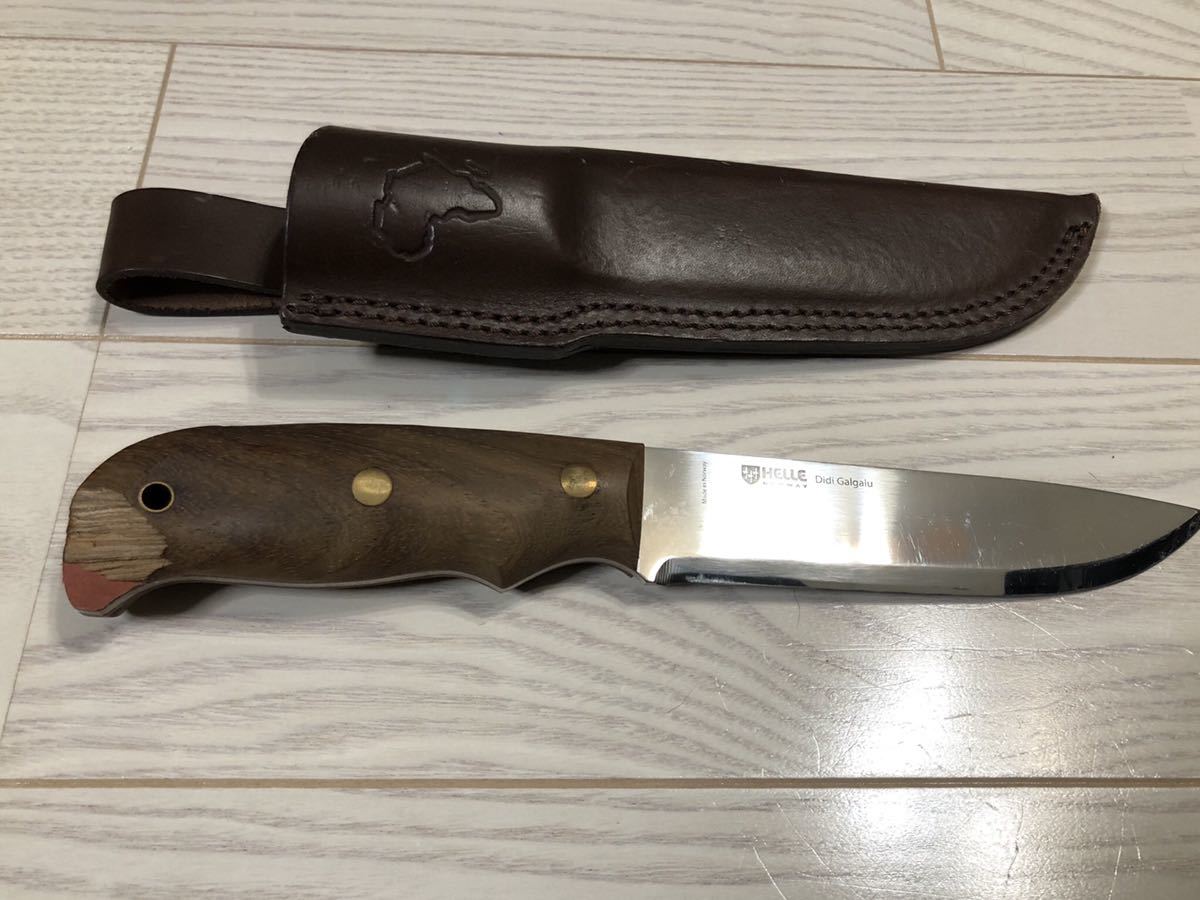 付属品あり ヘレ helle ナイフ ディディガルガル didigalgalu
