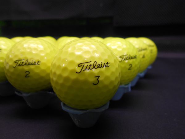 TL2224] 大人気!! Titleist PRO V1 2019年モデル イエロー