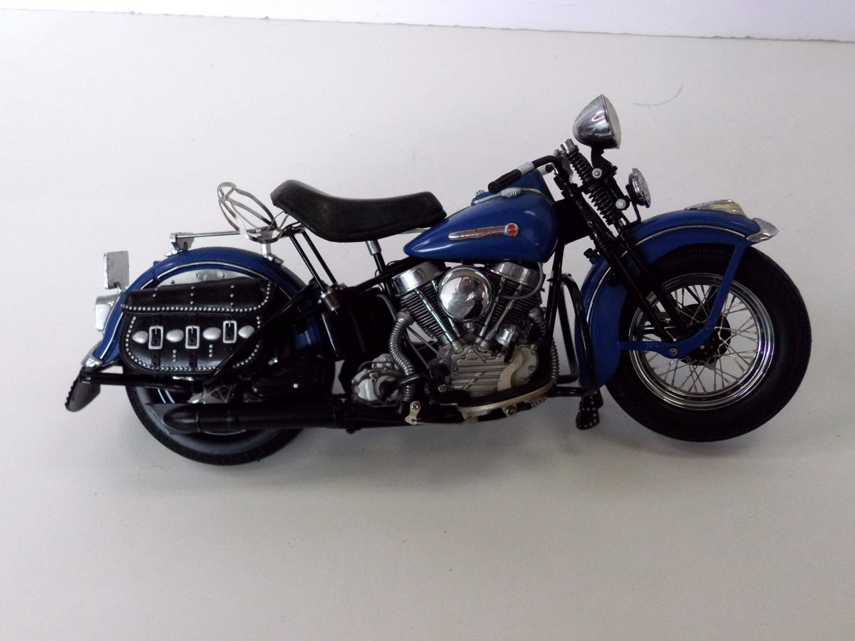 52930店 1948 ハーレーダビッドソン PANHEAD HARLEY-DAVIDSON 青系
