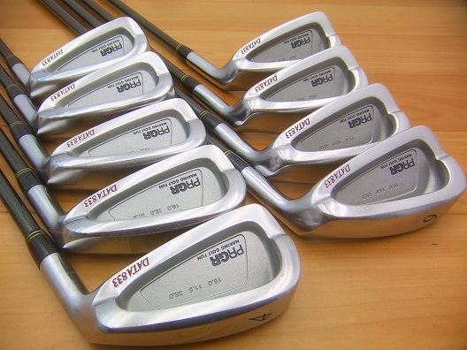 新品，人気セール 女性 9本 プロギア データ DATA833 M-30 s12-19-23(アイアン)｜売買されたオークション情報、yahooの商品情報をアーカイブ公開 - オークファン 女性右きき用