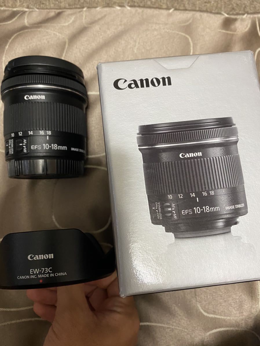 Canon EF-S 10-18mm f/4.5-5.6 IS STM 中古 美品 レンズ カメラ、光学