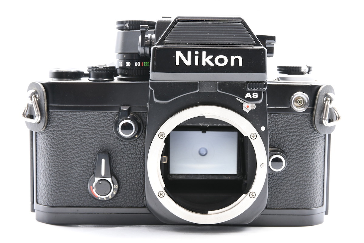 【 美品 】Nikonニコン F2 フォトミックブラックボデ ◇ Nikon ニコン F2 フォトミックAS ブラック 775万台 ボディ MF一眼